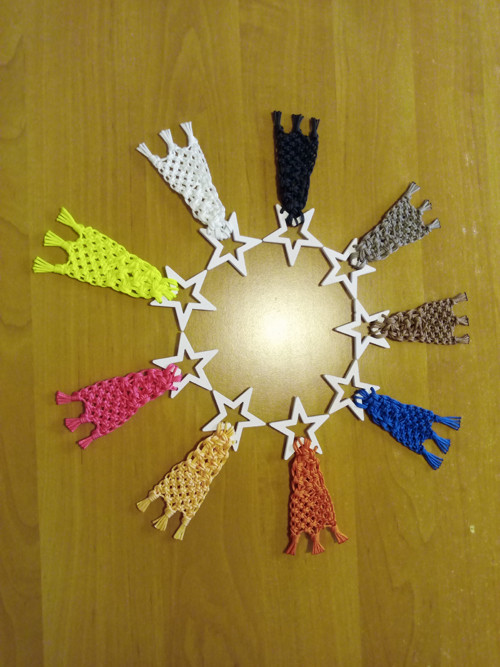 Stromeček drhaný modrý 13cm — foto 3