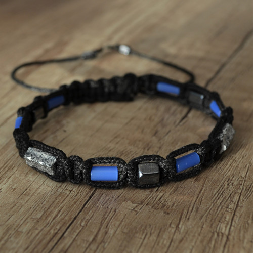 Black blue 3 - náramek pro pány — foto 3
