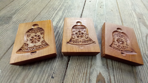 Zvonečky 3ks forma 6x8cm — foto 2