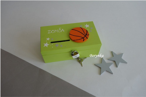 Pokladnička s basketbalovým míčem — foto 2