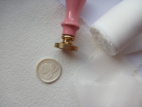 Růžička - pečetidlo 2,5 cm — foto 3
