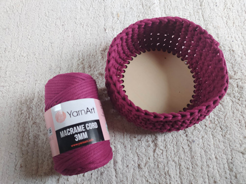 Špagátová příze Macrame Cord 3 mm — foto 3