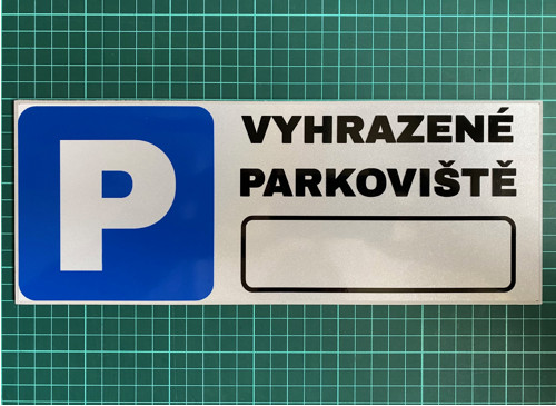 Modr Cedulka Vyhrazen Parkov n POSLEDN KUS Od Atelierpap modr-cedulka-vyhrazen-parkov-n-posledn-kus-od-atelierpap
