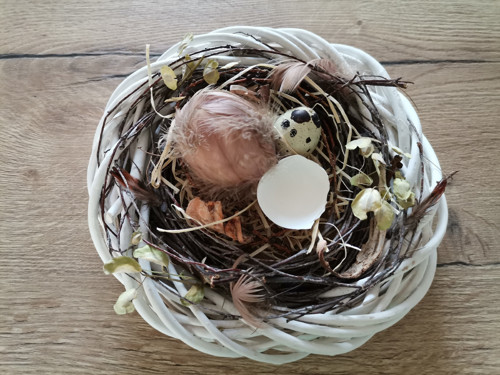 Velikonoční věneček Hnízdečko — foto 4