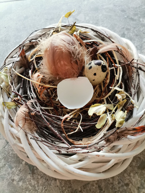 Velikonoční věneček Hnízdečko — foto 2