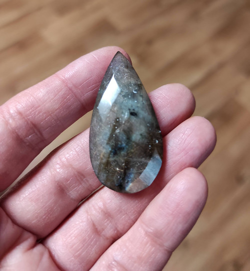 Labradorit, ID 2769, 42x20 mm — foto 4