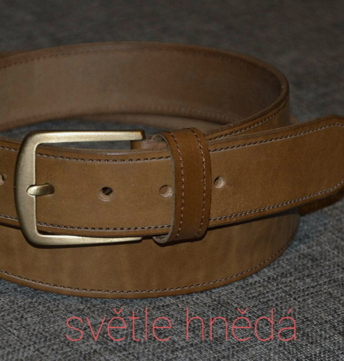 Kožený opasek 4cm (38mm) — foto 2