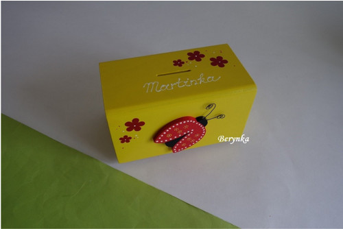 Pokladnička s beruškou — foto 3