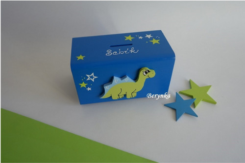 Pokladnička s dinosaurem — foto 3
