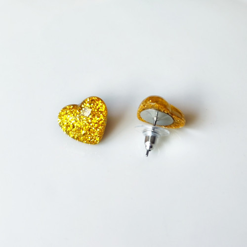 Sparkling heart - Náušnice — foto 2