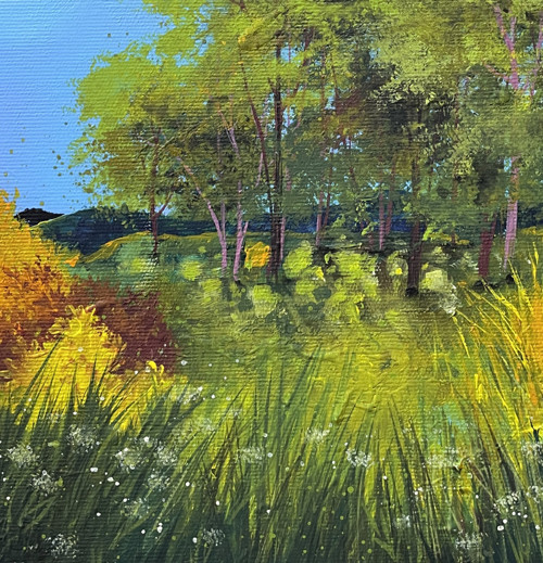 Cestou k hájku - 30x30cm — foto 2