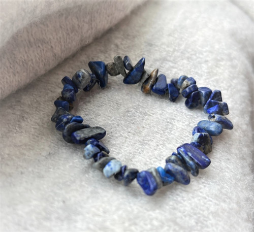 Sada náramků modrá - aventurín, lapis — foto 3