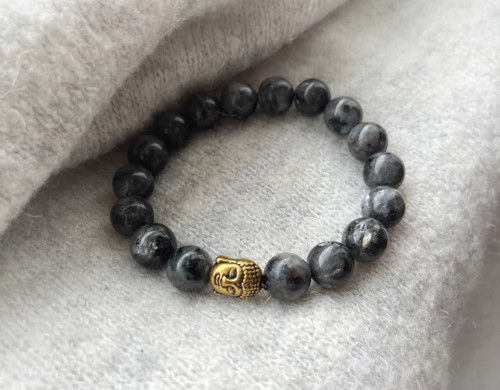 Sada náramků labradorit, onyx — foto 3