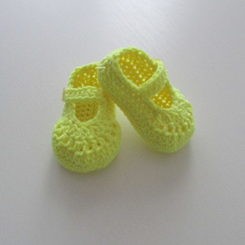 Háčkované botičky (10 cm) — foto 2