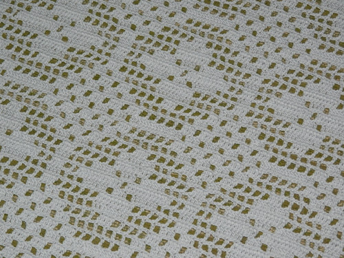 VÝPRODEJ 42 - háčkovaná dečka, cca 70x33 cm — foto 2