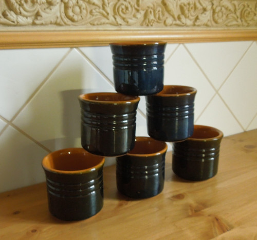 Keramické poháry, 6 kusů — foto 6