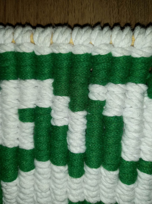 Macramé dekorace na zeď Lev — foto 5