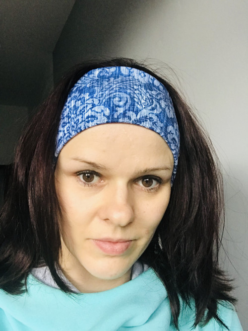 Čelenka Kvety na džínové — foto 2