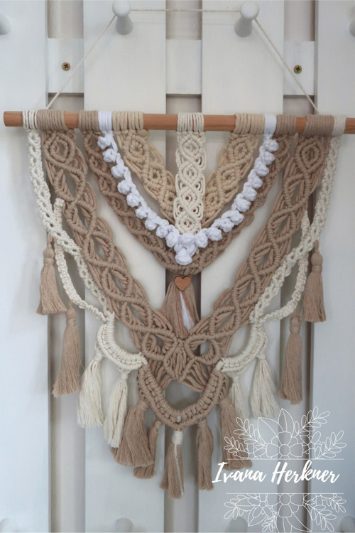 Macramé závěs — foto 2