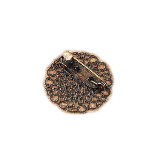 Filigrán baroko bronz 45mm, 1ks — foto 2