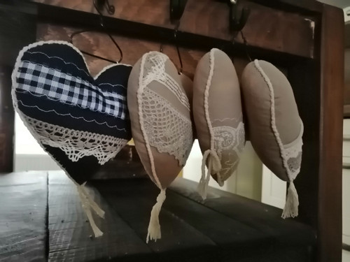 Lněné srdíčko I — foto 4