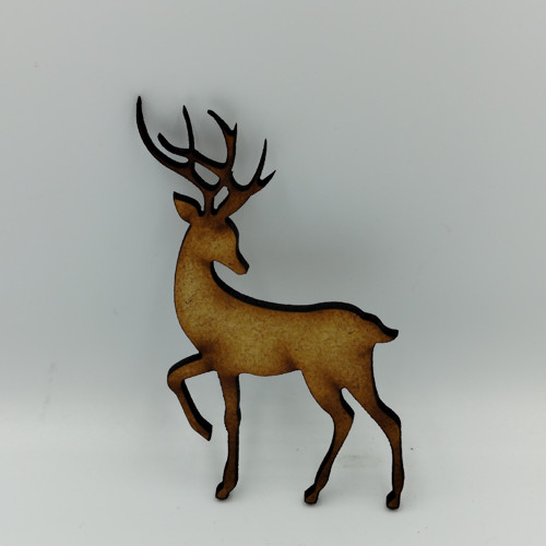 Jelen malý 8x5,2 cm - materiál 3mm HDF — foto 3