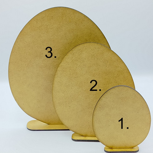 Vejce malé 10cm - materiál 3mm HDF — foto 2