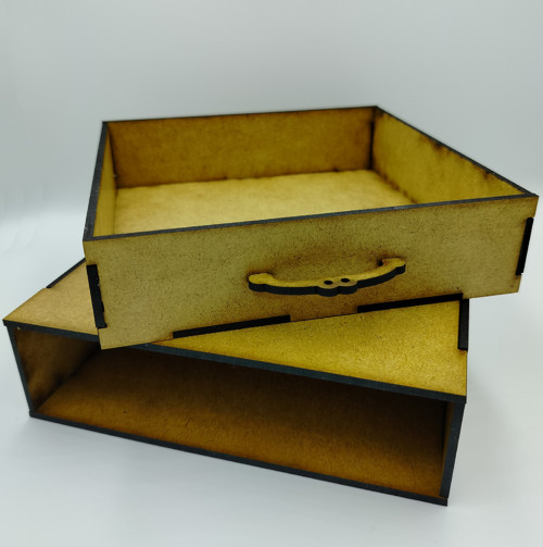 Zásuvka+šuplík - materiál 3mm HDF — foto 5