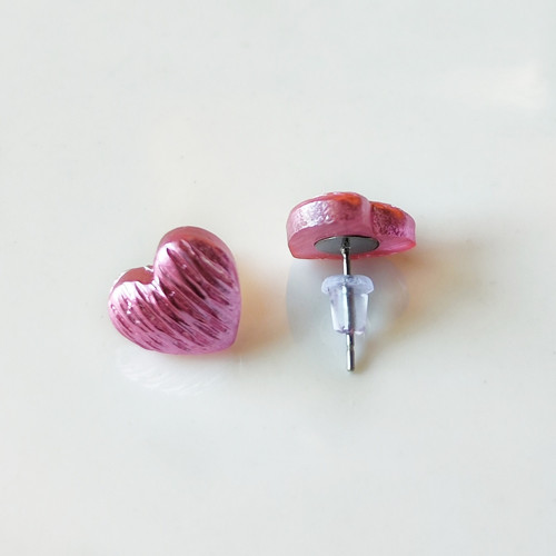 Pink love - Náušnice — foto 2