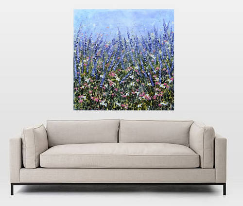 Levandule........70x70cm — foto 4