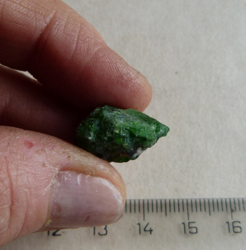 Chromdiopsid - 1,8 cm — foto 3