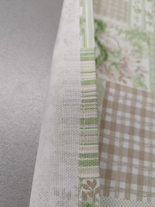 Šerpa 40*140cm ZELENKAVÝ PATCHWORK — foto 4