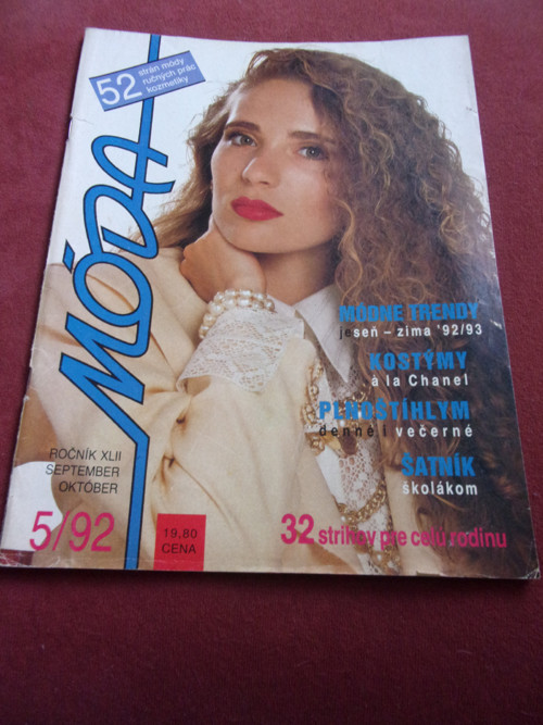 Časopis Móda 5/92 — foto 2