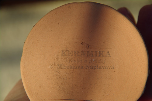 Vázička keramická na suché květy — foto 3