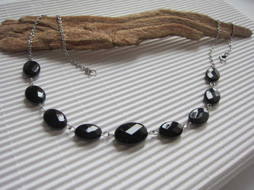 Náhrdelník Za sebou - onyx ... — foto 2