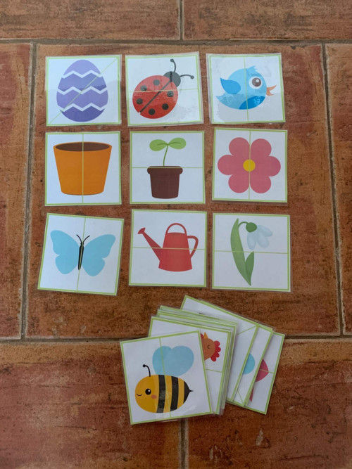 JARNÍ PUZZLE pro mladší děti — foto 2