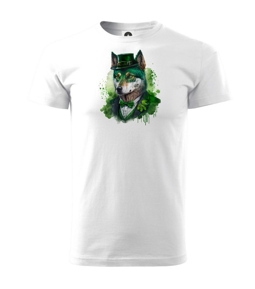 Tričko St. Patrick's Day Wolf — foto 3