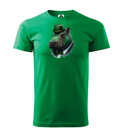 Tričko St. Patrick's Day Hippo — foto 3
