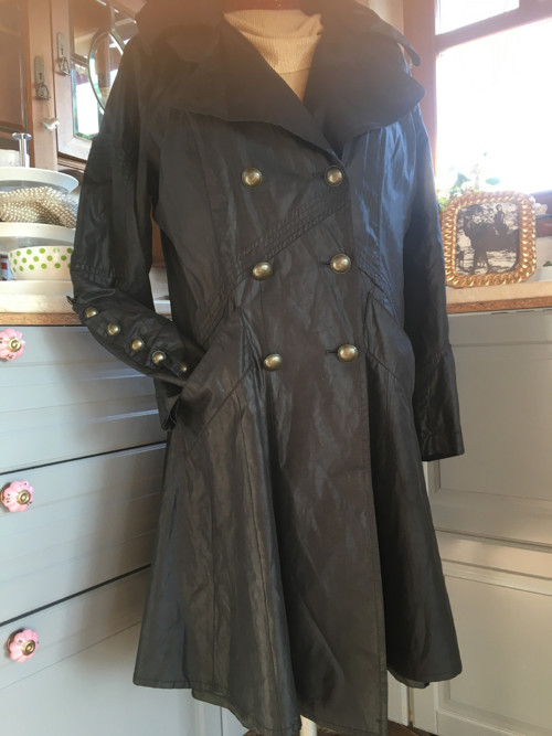 Luxusní parka trenčkot — foto 3