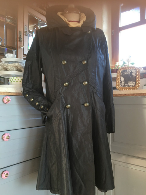 Luxusní parka trenčkot — foto 4