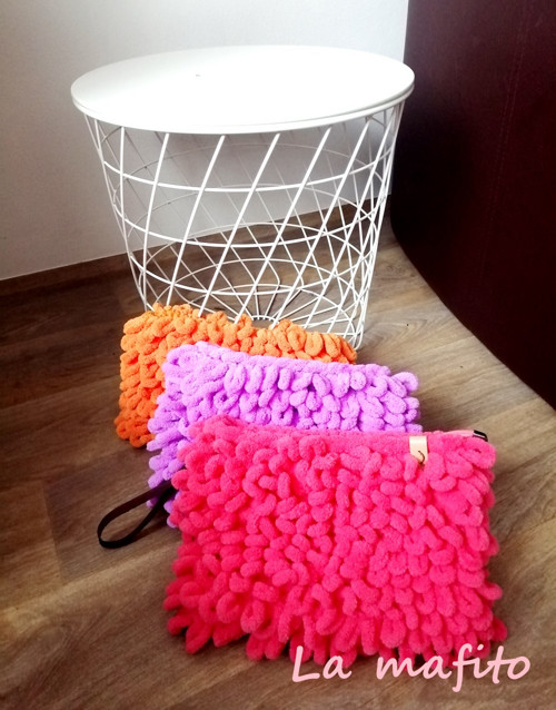 Puffy kosmetická kabelka magenta — foto 6