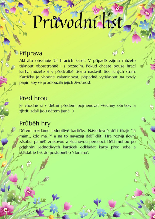 Já mám, kdo má? Květiny — foto 6