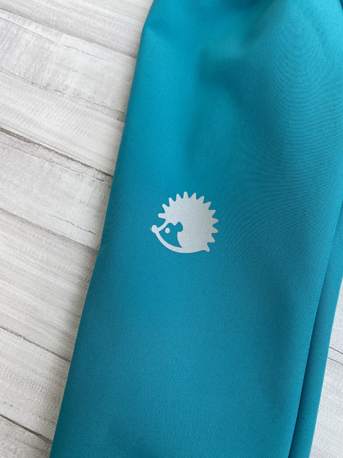 Softshell kalhoty Basic petrole/reflex VEL. 86-140 — foto 2