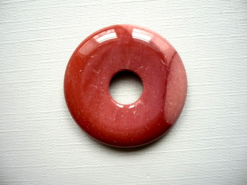 Donut 30 mm - jaspis mookait, č.17f — foto 2