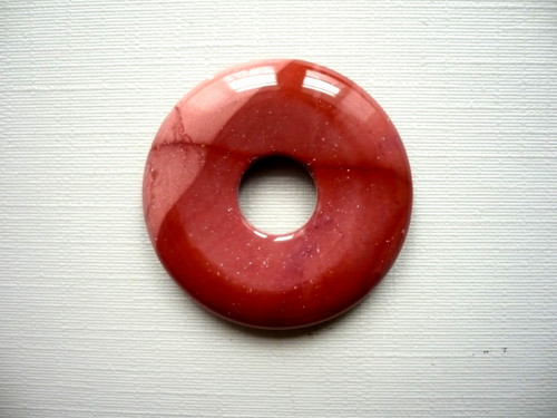 Donut 30 mm - jaspis mookait, č.25f — foto 2