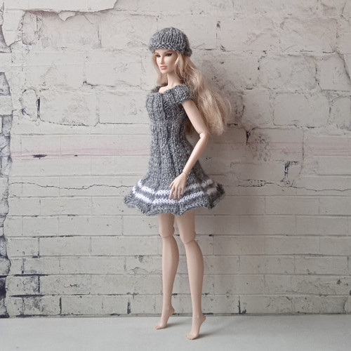 Oblečky pro Barbie, FR, Integrity - čepice, šaty — foto 2