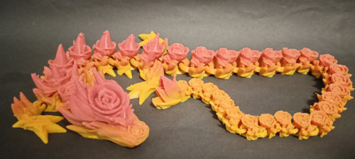 Růžičkový Drak - 51 cm - 3D Tisk — foto 3
