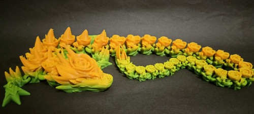 Růžičkový Drak - 51 cm - 3D Tisk — foto 3
