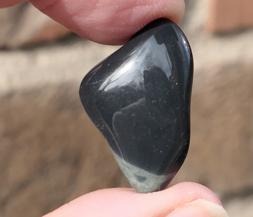 Obsidián pavoučí (27 mm) J8943 — foto 3