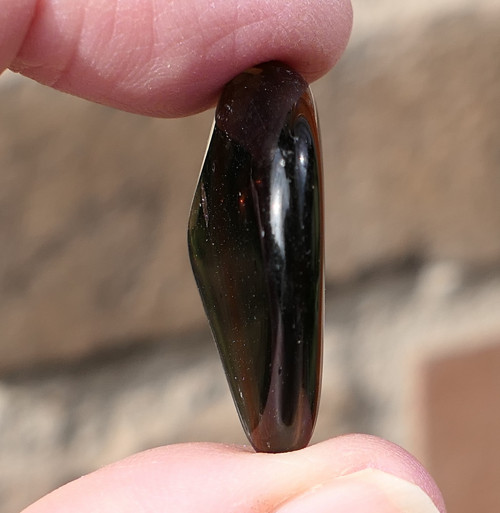 Obsidián kouřový (29 mm) J8951 — foto 2